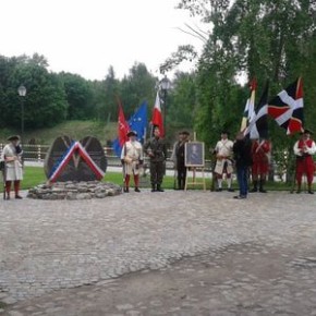 Uroczystość przy Twierdzy Wisłoujście