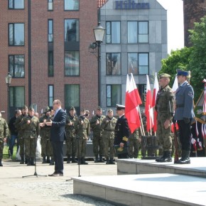 Uroczystość 69. rocznicy zakończenia II Wojny Światowej w Gdańsku