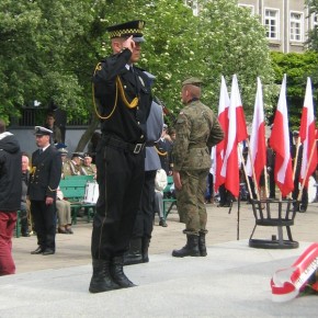 Uroczystość 69. rocznicy zakończenia II Wojny Światowej w Gdańsku
