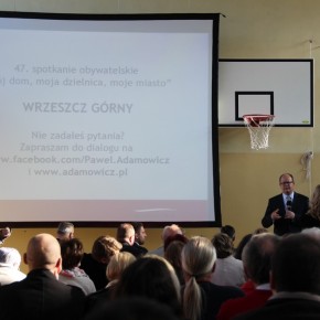 Prezydent Gdańska rozmawiał z mieszkańcami Wrzeszcza Górnego
