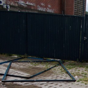 Nieudany spacer z ramą