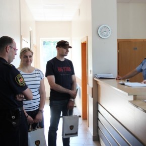Zwiedzanie siedziby straży