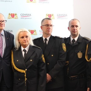 Prezydent Miasta Gdańska nagrodził wyróżniających się pracowników Straży Miejskiej
