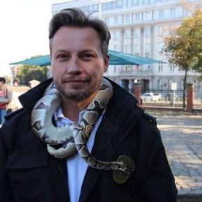 Była okazja, by zaprzyjaźnić się z pytonem królewskim!