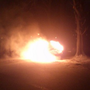 Mercedes jak pochodnia