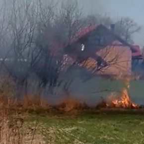 Jeszcze jeden pożar suchych traw