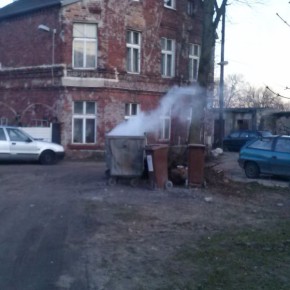 Pożar na Oruni!