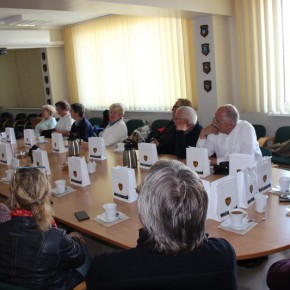 Goście z Niemiec w Straży Miejskiej w Gdańsku - 23.04.2015 r.
