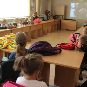 Wizyta uczniów klasy 0a ze Szkoły Podstawowej nr 8 na Chełmie - 12.05.2015 r.
