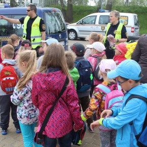 Wizyta uczniów klasy 0a ze Szkoły Podstawowej nr 8 na Chełmie - 12.05.2015 r.