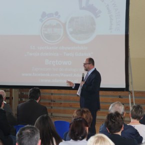 Brętowo: Prezydent rozmawiał z mieszkańcami