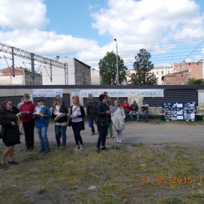 Festyn "Biało-zielony tunel"