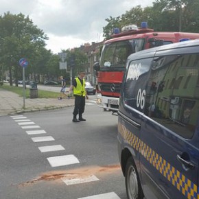 Wypadek we Wrzeszczu