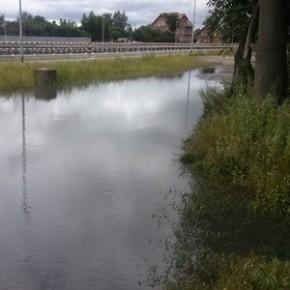 Ulica Przełom pod wodą