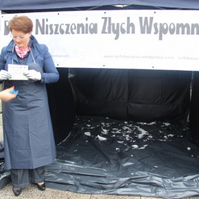 Zniszczenie złego wspomnienia było potwierdzane certyfikatem