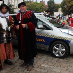 Strażników odwiedzali miejscy radni (na zdjęciu: Piotr Gierszewski)