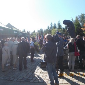 Obchody 76. rocznicy agresji sowieckiej na Polskę - Gdańsk, Cmentarz Łostowicki, 17.09.2015 r.