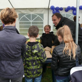 Strażnicy na festynie w Kokoszkach - 12.09.2015 r.