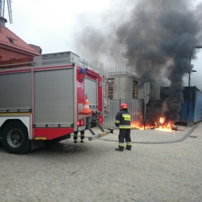 Pożar w Dolnym Wrzeszczu - 12.09.2015 r.