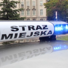 Nożownik ujęty przez strażników