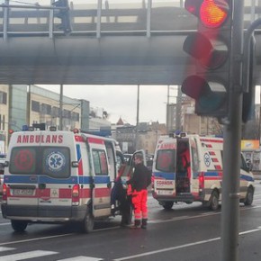 Potrącona na przejściu