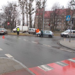 Wypadek na skrzyżowaniu