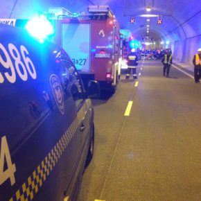 Ćwiczenia taktyczno-bojowe w tunelu pod Martwą Wisłą - Gdańsk, 21.04.2016 r.