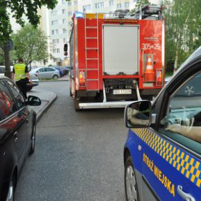 Droga pożarowa to nie parking!