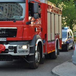 Wspólna akcja straży pożarnej i straży miejskiej „Droga pożarowa – droga życia” - Gdańsk, 24.05.2016 r.