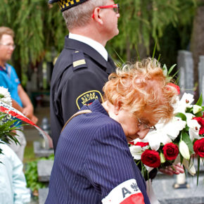 01.08.2016 r. - Gdańsk, Cmentarz Łostowicki - Obchody 72. rocznicy wybuchu Powstania Warszawskiego