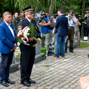 01.08.2016 r. - Gdańsk, Cmentarz Łostowicki - Obchody 72. rocznicy wybuchu Powstania Warszawskiego