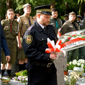 01.08.2016 r. - Gdańsk, Cmentarz Łostowicki - Obchody 72. rocznicy wybuchu Powstania Warszawskiego