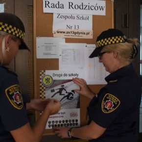 Akcja "Bezpieczna droga do szkoły 2016" - Gdynia