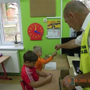 "Bezpieczna droga do szkoły 2016" - Straż Miejska w Sztumie