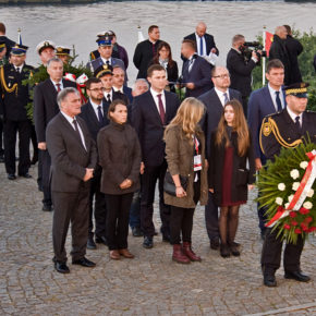 Westerplatte, 1.09.2016 r. - uroczystości w 77. rocznicę wybuchu II Wojny Światowej