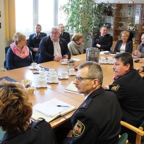 Odprawa roczna w siedzibie Straży Miejskiej w Gdańsku - 10.02.2017 r.