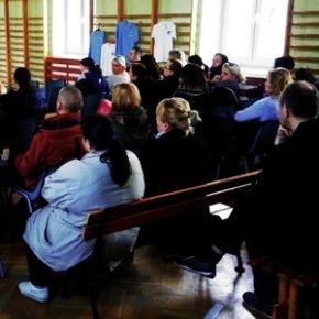 W szkole o problemach dzielnicy