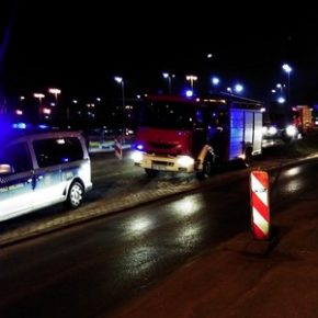 Wypadek w Śródmieściu
