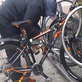 Amator cudzych rowerów pod kluczem