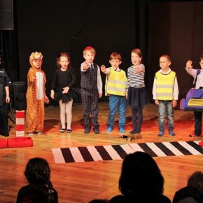 Występ dzieci z Przedszkola nr 22 w Gdańsku - Miejski Teatr Miniatura, 7 grudnia 2017 r.