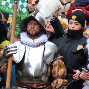 Trzej Królowie na ulicach Gdańska