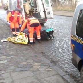 Patrol pomógł choremu