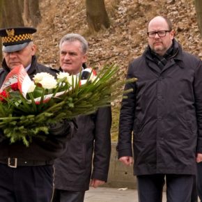 Obchody 73. rocznicy Powrotu Gdańska do Macierzy - Cmentarz Wojenny Żołnierzy Radzieckich w Gdańsku, 27 marca 2018 r.