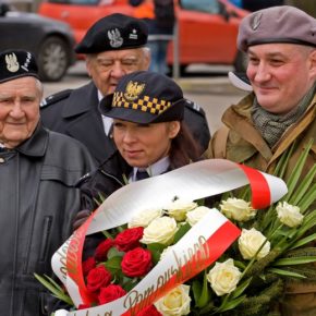 Obchody 73. rocznicy Powrotu Gdańska do Macierzy - Pomnik „Tym, co za Polskość Gdańska” w Gdańsku, 27 marca 2018 r.