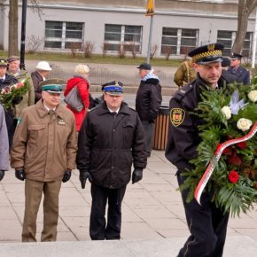 Obchody 73. rocznicy Powrotu Gdańska do Macierzy - Pomnik „Tym, co za Polskość Gdańska” w Gdańsku, 27 marca 2018 r.
