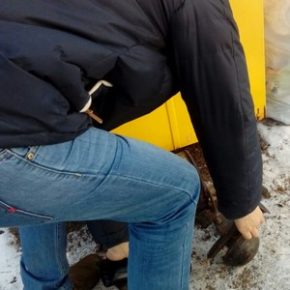 Najadł się wstydu, zapłacił i posprzątał