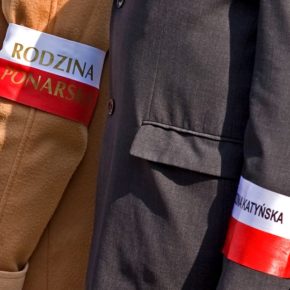 Obchody Dnia Pamięci Ofiar Zbrodni Katyńskiej oraz 78. Rocznicy II masowej zsyłki Polaków na Sybir - Gdańsk, 13 kwietnia 2018 r.