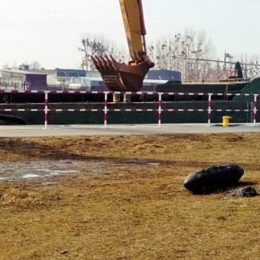 Niewybuchy wydobyte z dna Marwej Wisły - Gdańsk, 04.04.2018 r.