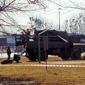 Niewybuchy wydobyte z dna Marwej Wisły - Gdańsk, 04.04.2018 r.