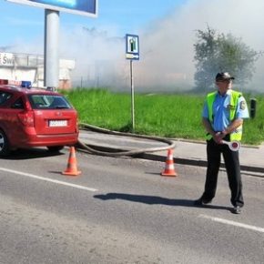 Pożar na Małomiejskiej